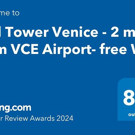 Red Tower Venice Apartment - 2 Mins From Vce Airport- Free Wifi Tessera Kültér fotó